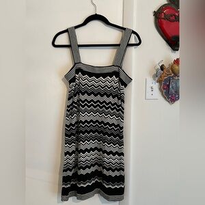 Missoni x Target Black and White Chevron Dress size S